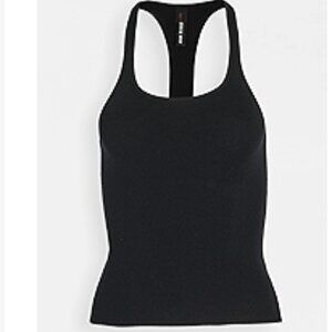 Adam Selman Sport, classic rib tank, black, size small